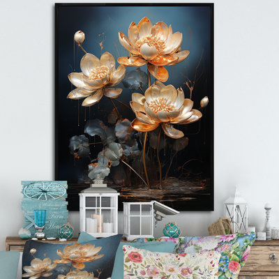 «Harmony Mystique Lotus I» sur toile