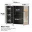 Armoire à pharmacie rectangulaire en aluminium l 35 po x H 28 po avec lumières DEL, désembueur, support à cosmétiques et support pour sèche-cheveux