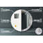 Huldar Glass Flat Wall Mirror