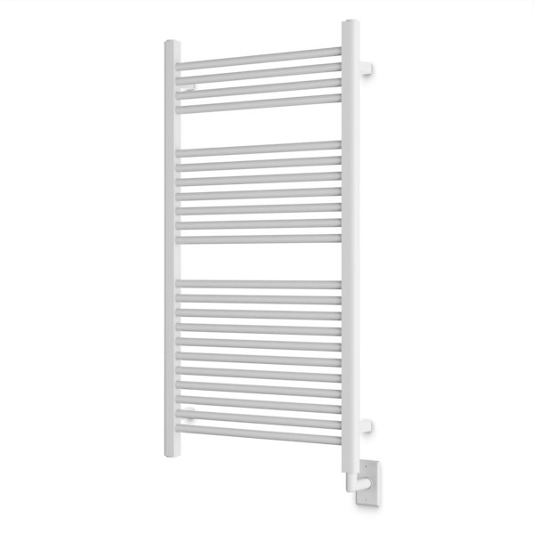 Chauffe-serviettes Artby M11160W-WH blanc câblé 44 po x 24 po Artos, H 44 po x l 23,75 po x P 5,19 po, Blanc
