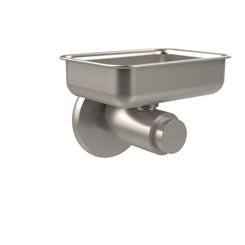 Plat de savon à fixation murale Marnell, Nickel satiné