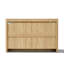 Commode 6 tiroirs 47,2 ", commode en bois manufacturé d'inspiration chêne moderne avec plateau en faux marbre, commode de chambre