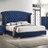 Orton Upholstered Queen Wingback Bed Pacific Blue-86313846-86447253