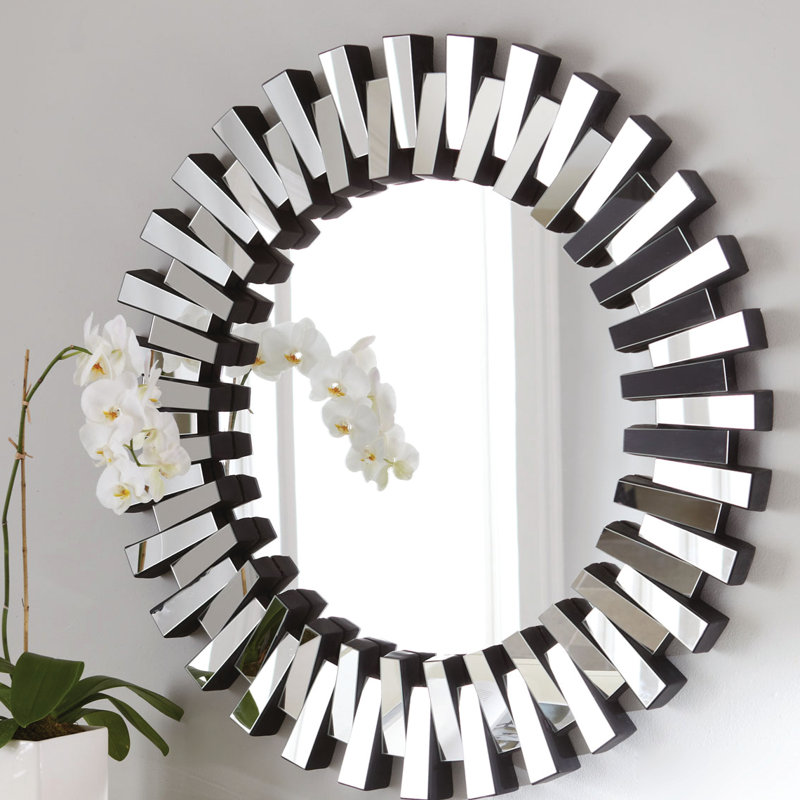 Melra Glass Concave Wall Mirror