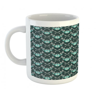Grande tasse à café cerf