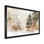 «Winter Woodland Forest Landscape I - Forest», reproduction d'art murale