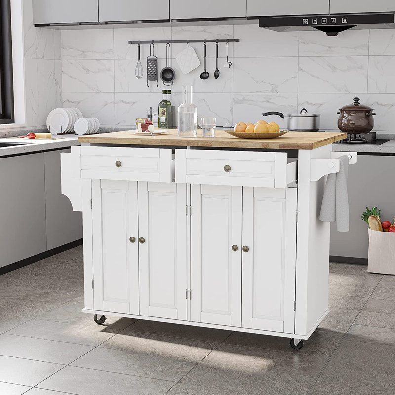 Wood Kitchen Island