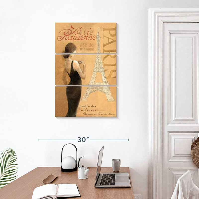 Dames de la Navette de Paris I, H 32 po x l 20 po