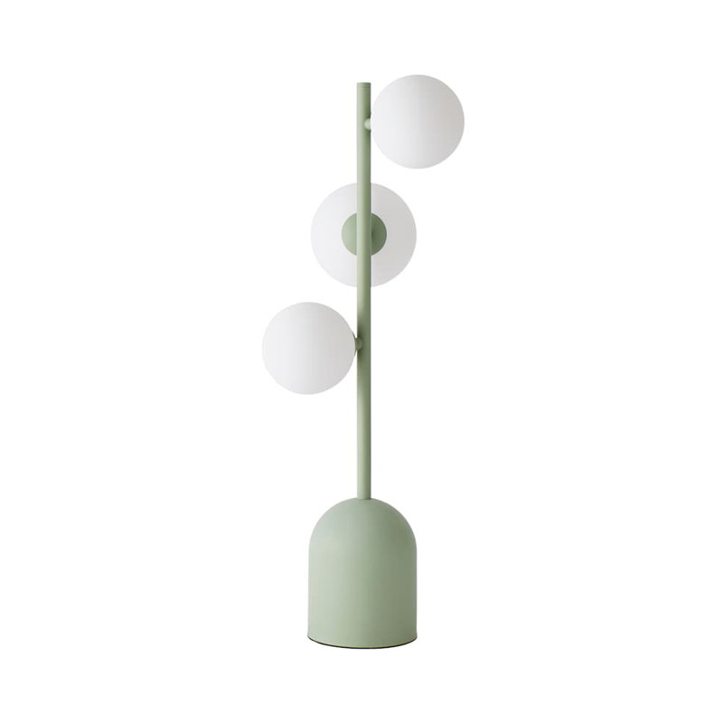 Clementius Metal Table Lamp, Green