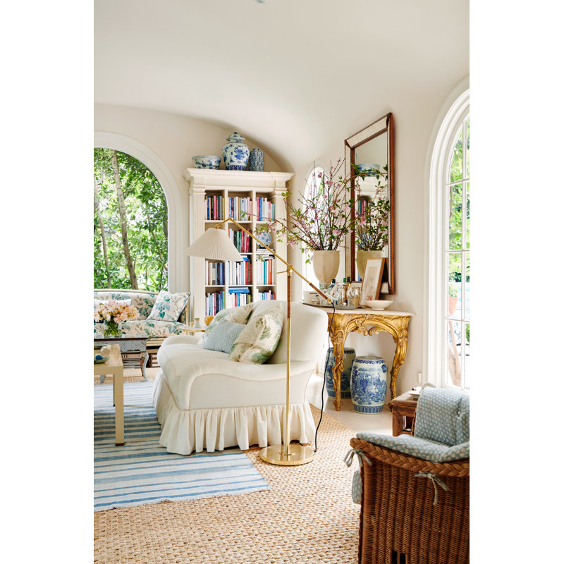 Lampe sur pied avec bras articulé 56 po Dorset