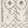 Mossy Moroccan Charcoal Grey/Beige Area Rug
