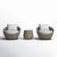 Premium All-Weather Wicker 2 - Person Patio Conversation Sets with Cushions