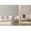 Milan Floral Vinyl Metallic Wallpaper Roll