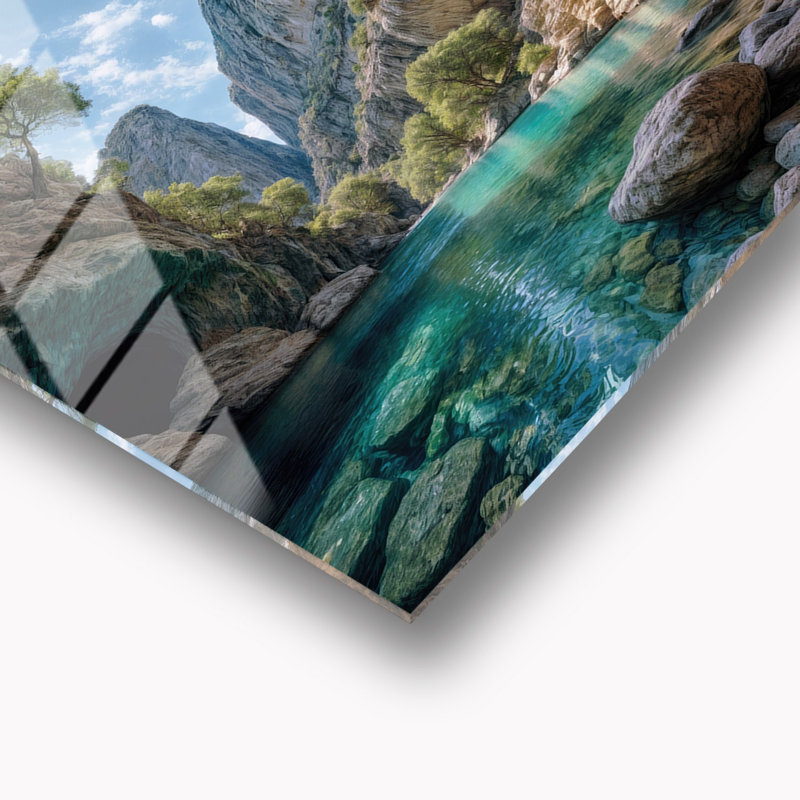 Artepera Landscape & Nature Window Panel, 93cm H x 63cm W x 0.35cm D