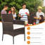 Chaise de patio avec coussin-1794660056