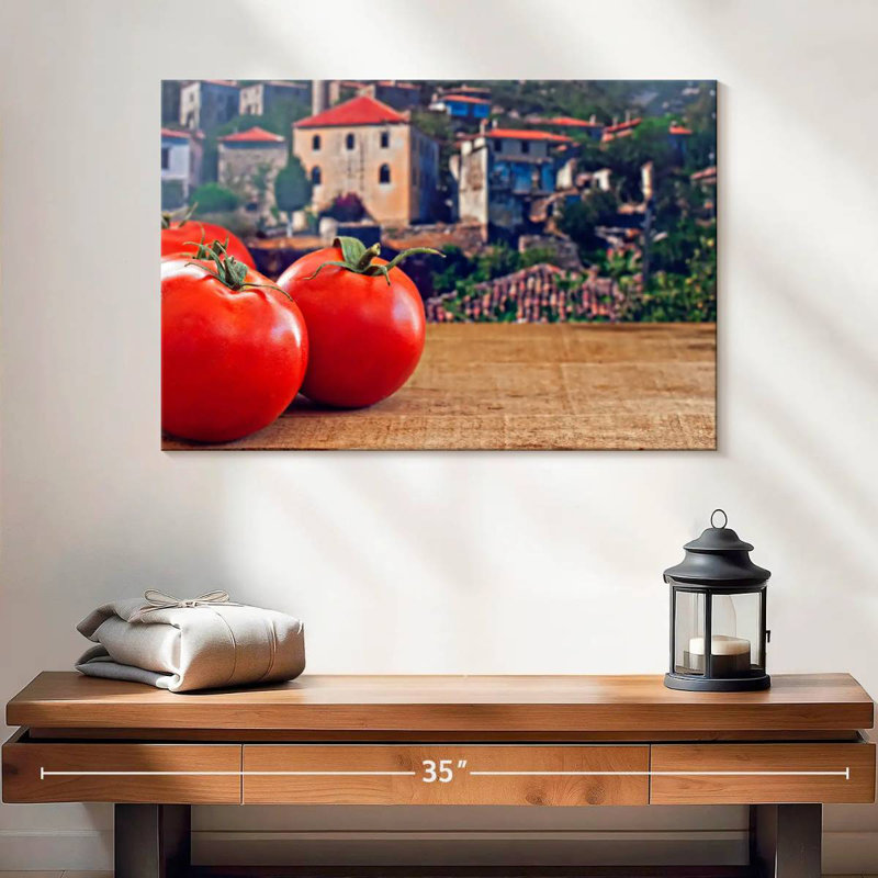 Yarlin Tuscan Tomatoes, 16" H x 24" W