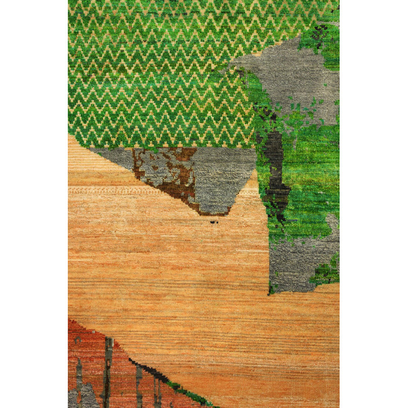 Tapis unique 7 pi 11 po x 9 pi 11 po Silk Treasures