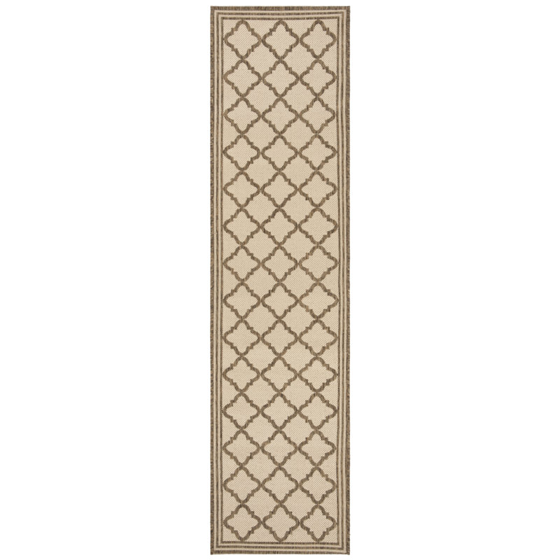 Adler Performance Geometric Indoor/Outdoor Area Rug, Runner 2'2" x 8'