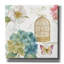«Rainbow Seeds Floral Birdcage III» par Lisa Audit, art mural sur toile-1901133478
