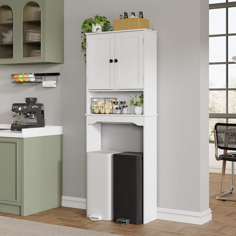 Freestanding Over the Toilet Storage
