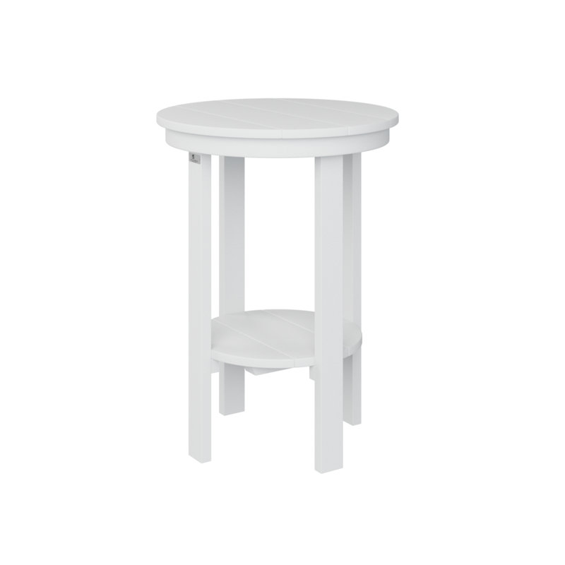 Table de bout ronde Berlin Gardens, Blanc
