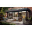 Planika Faro - Portable Patio Heater - 8 KW Gas Propane Fireplace with Cover