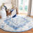 Aurelle Oriental Navy Area Rug-123776738