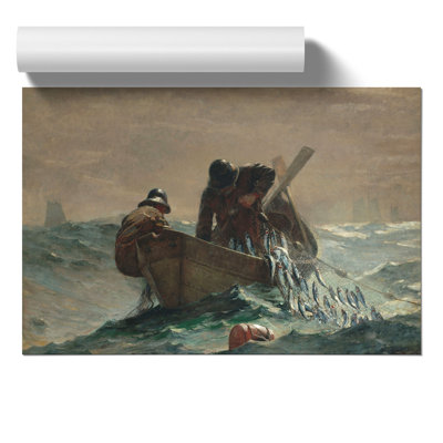 The Herring Net by Winslow Homer - No Frame Painting