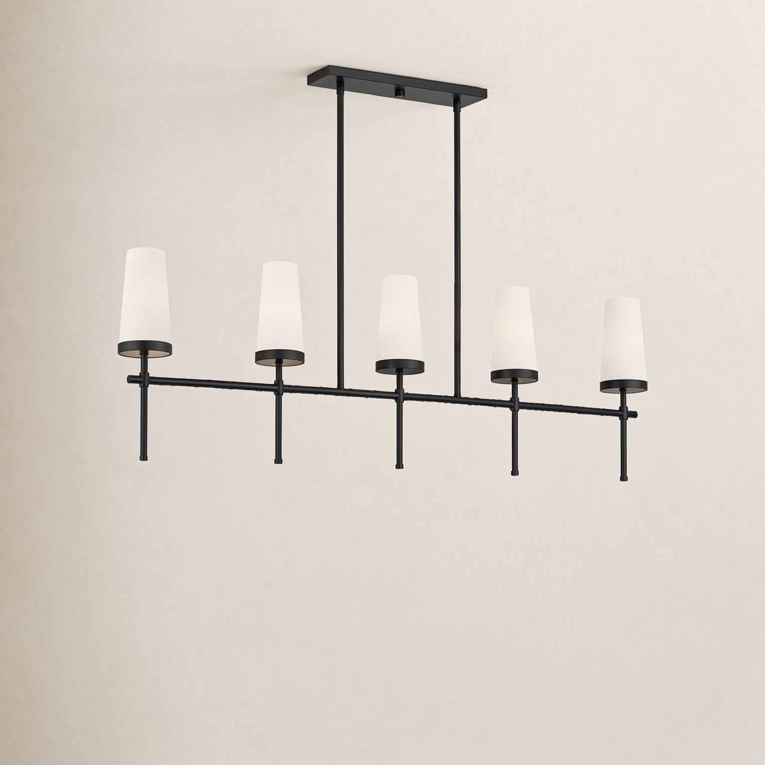 Doloris 5 - Light Pendant, Matte Black
