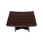 Banc de douche compact en teck Curviliniear