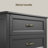 27.6-inch wide five-drawer dressing table/storage cabinet-1876395426