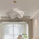 Canek 1 - Light Dimmable Geometric Fabric Chandelier