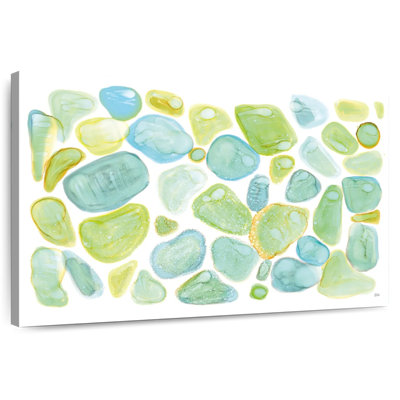 Abstrait de verre de mer Avery