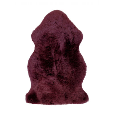 Haghni Sheepskin Animal Print Indoor Rug