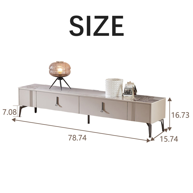 Haettich TV Stand for TVs up to 70"