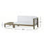 Banc d'extérieur en bois d'acacia Thron-1630074532