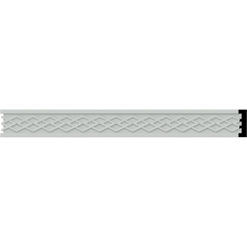 Swindon 1.13'' H x 96.13'' W x 0.38'' D Urethane Chair Rail