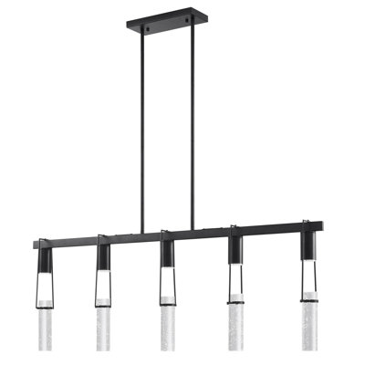 Harmony 5 - Light Linear Chandelier with Smart Dimmer Included