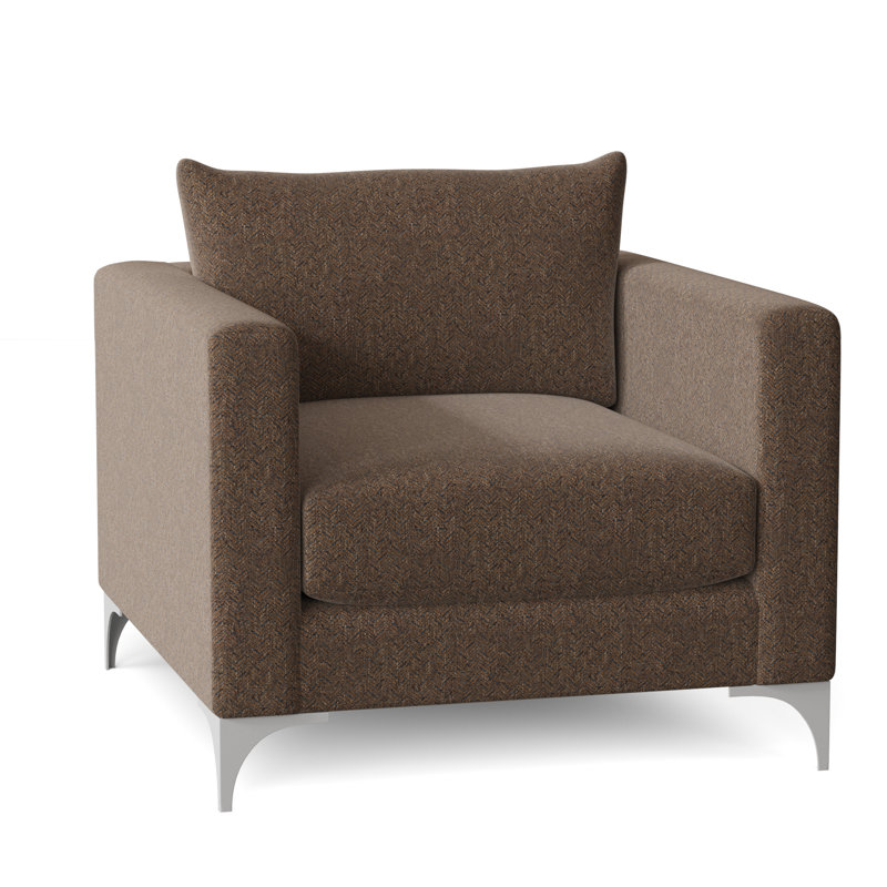 Fauteuil large de 32 po Vess, Moka Boulderdash