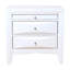 Table de chevet 2 tiroirs Gitane