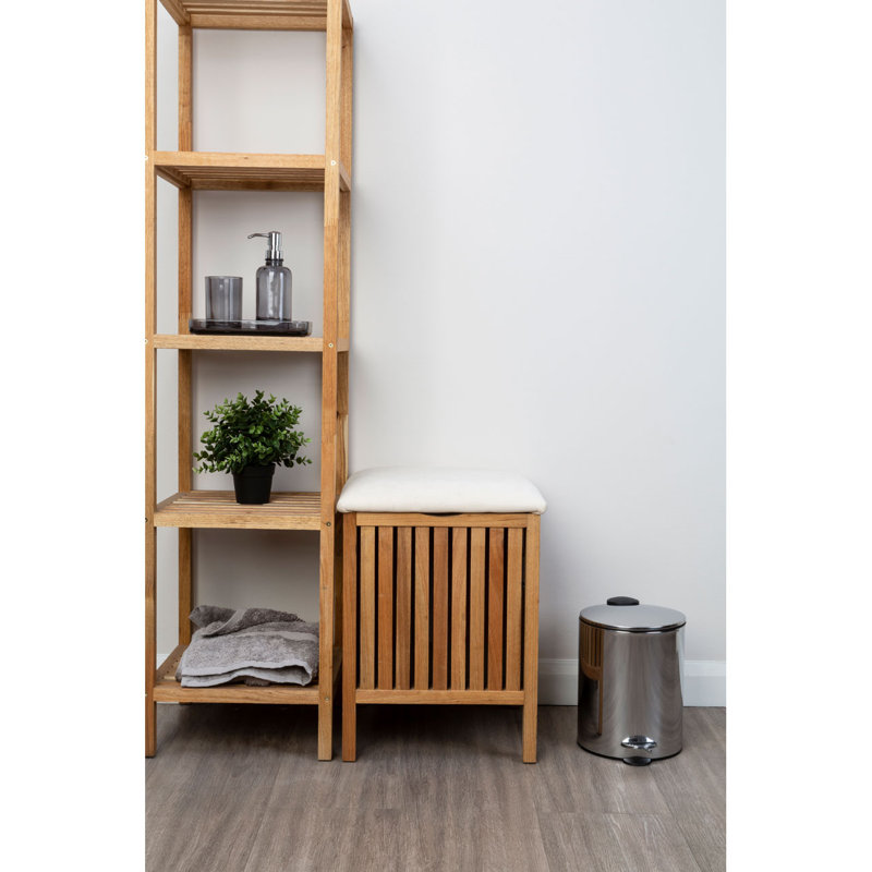 Steel Step On Kitchen Trash Can - 5L