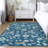 Machine Washable Indoor/Outdoor Chayden ACN1006 Navy 2'6" x 3'10" Rug-99105714