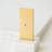 2.25" Modern Brass Rectangular Backplate