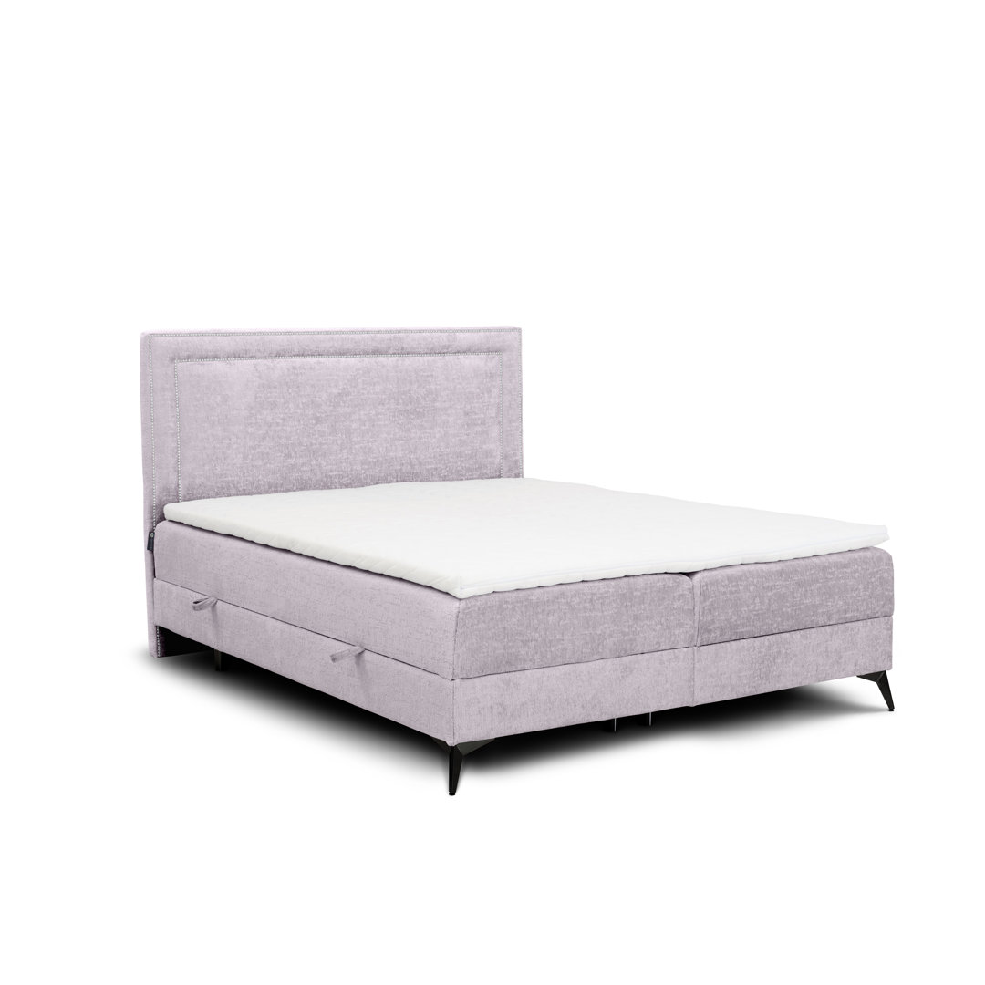 Boxspringbett Bed Baen mit Topper und Bettkasten