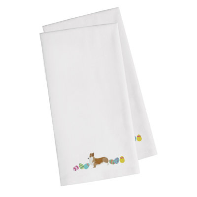 Cotton Embroidered Tea Towel Kitchen Towel