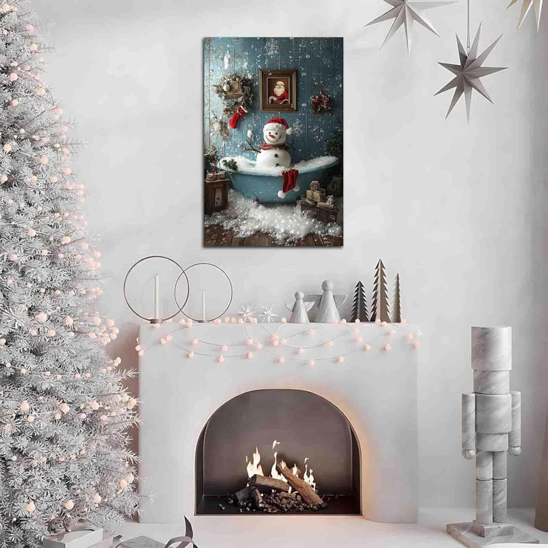 Decki 1 Piece Wrapped Canvas Wall Art, 60 cm H x 40 cm W