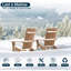 Chaise Adirondack en plastique Academy-735172788