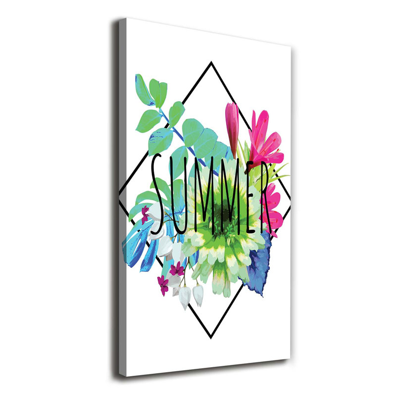 Summer - Wrapped Canvas Print
