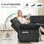 Canapé-lit modulaire en U escamotable, 7 places en velours côtelé avec rangement et chargement USB-1105039822