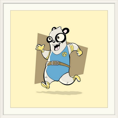 « panda-superhero animal art », impression